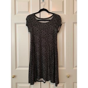 BLACK FLORAL SUNDRESS